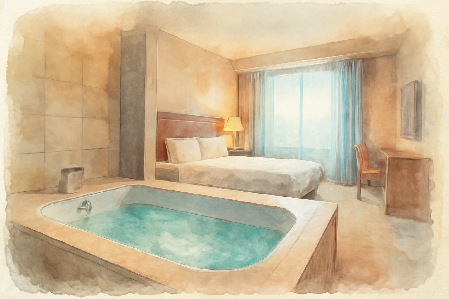 オリエンタルホテルユニバーサルシティに大浴場はある？客室バスの魅力を徹底解説！