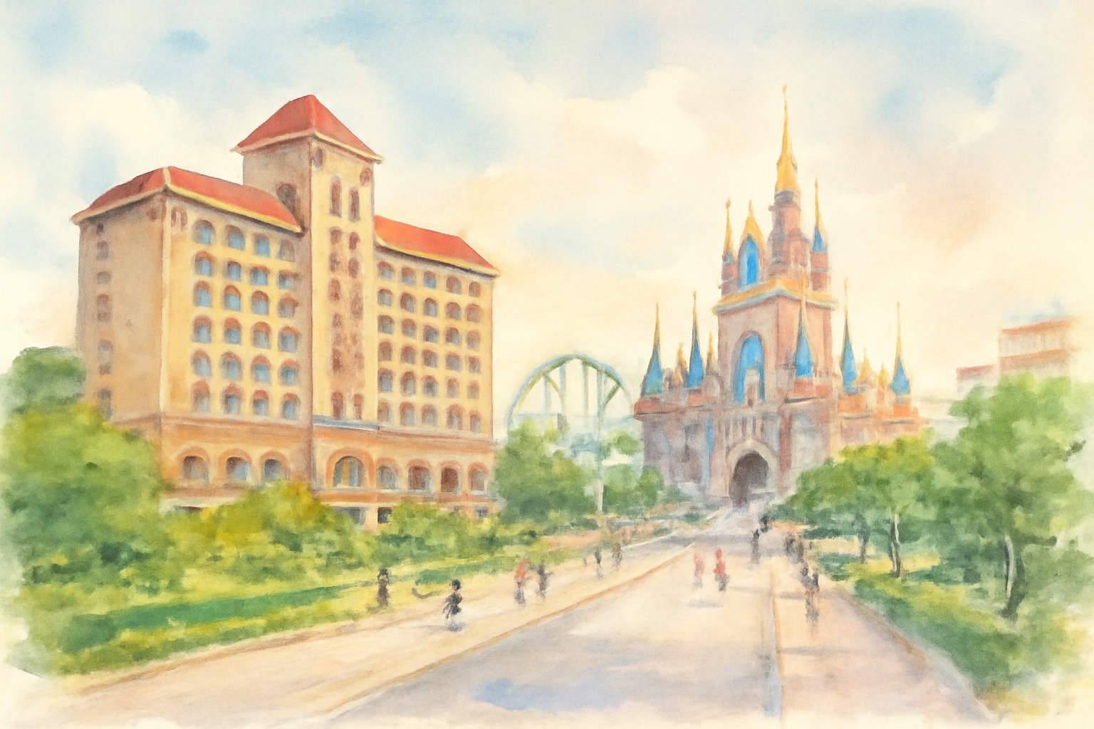 オリエンタルホテルユニバーサルシティからユニバへ！徒歩1分の快適アクセスをご紹介