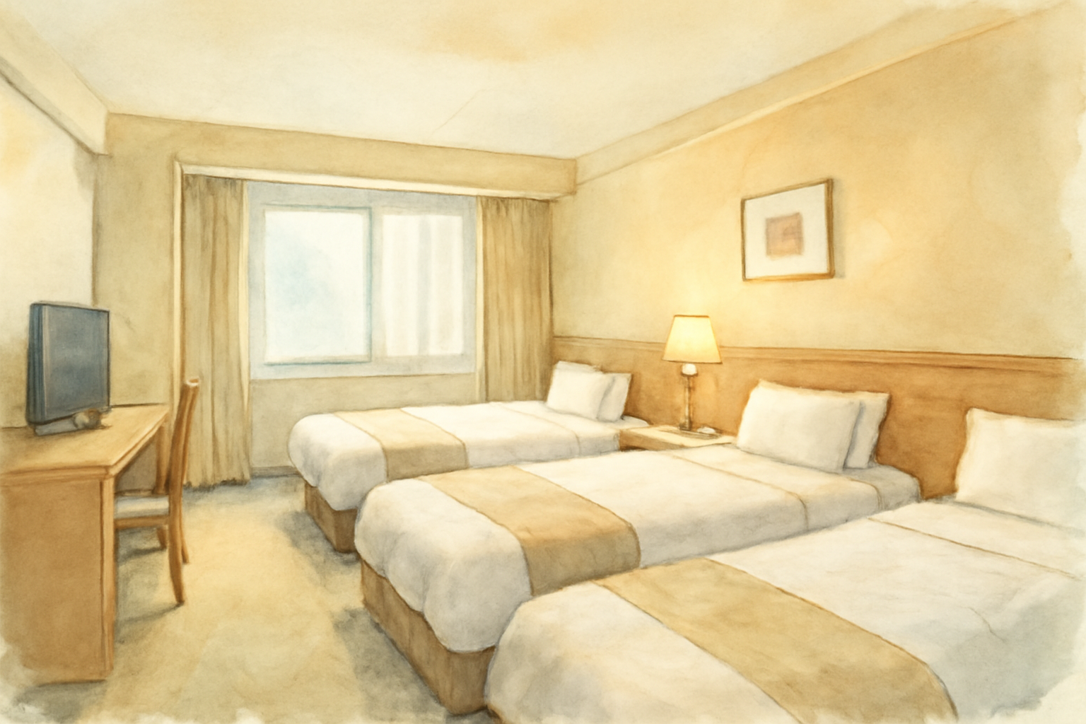 ルートインホテル3人部屋の選び方は？快適に過ごせる客室タイプや料金相場をご紹介！