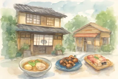 吉池旅館周辺の食事スポット完全ガイド！館内レストランから地元グルメまで徹底紹介