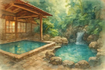 吉池旅館の男湯を徹底解説！ジャングル風呂や洞窟風呂の魅力とは？