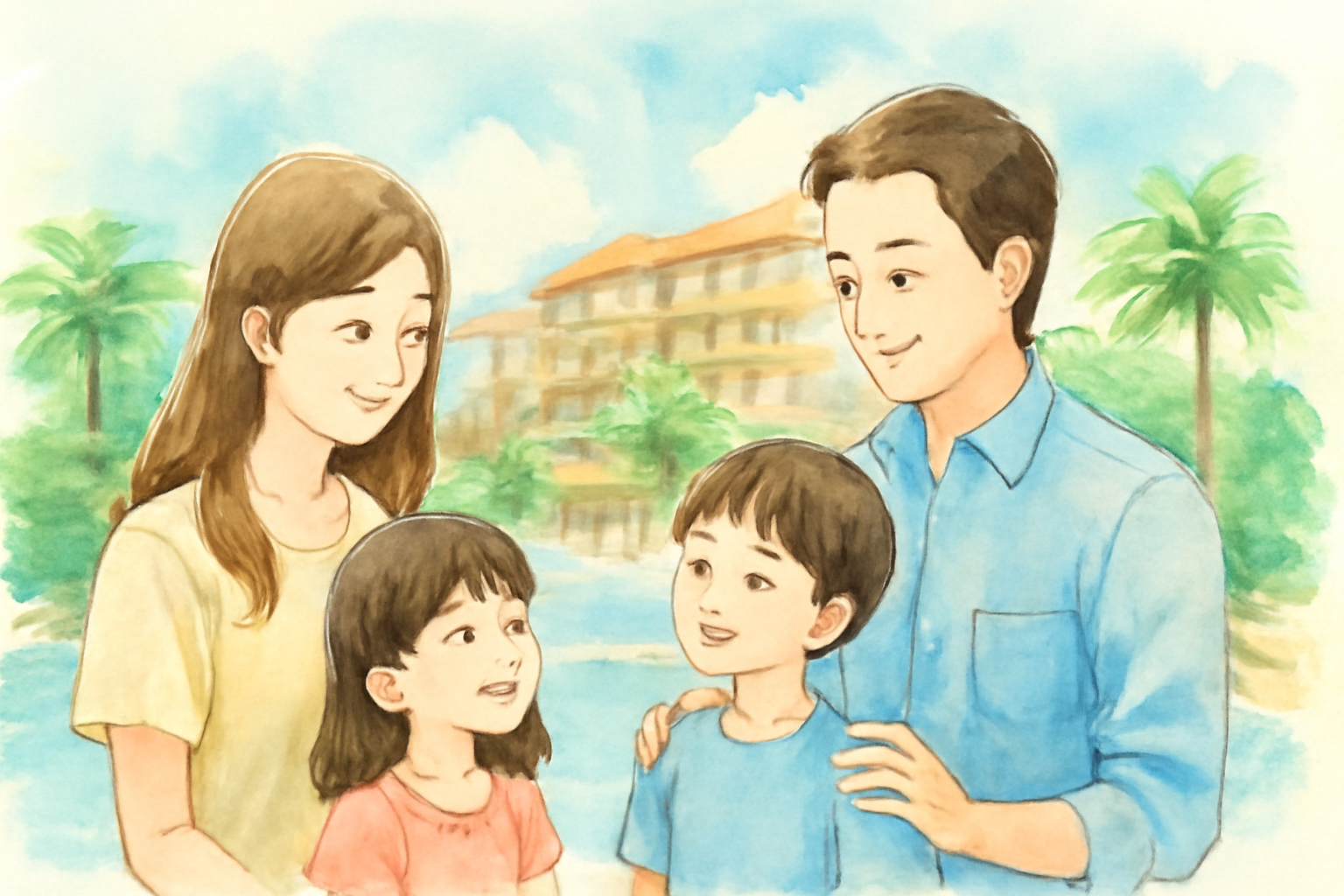 バブリゾートの子供料金をご紹介!添い寝は何歳まで可能?