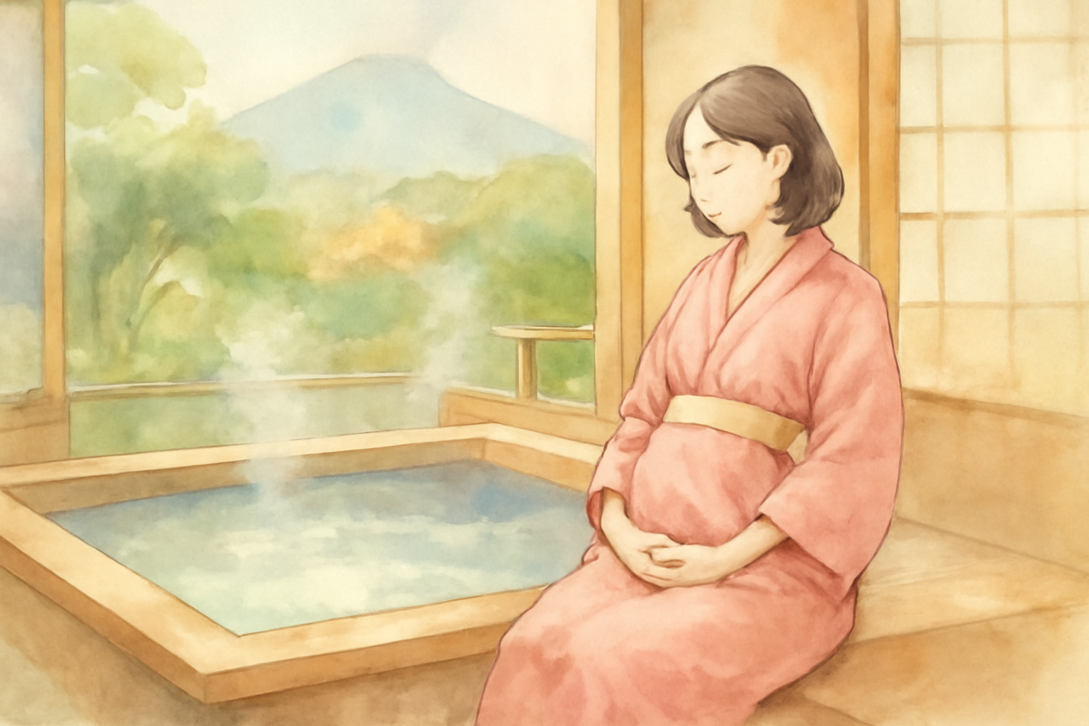 箱根のマタニティプランで客室露天風呂付きの宿はどこ?妊婦に人気の温泉旅館10選!