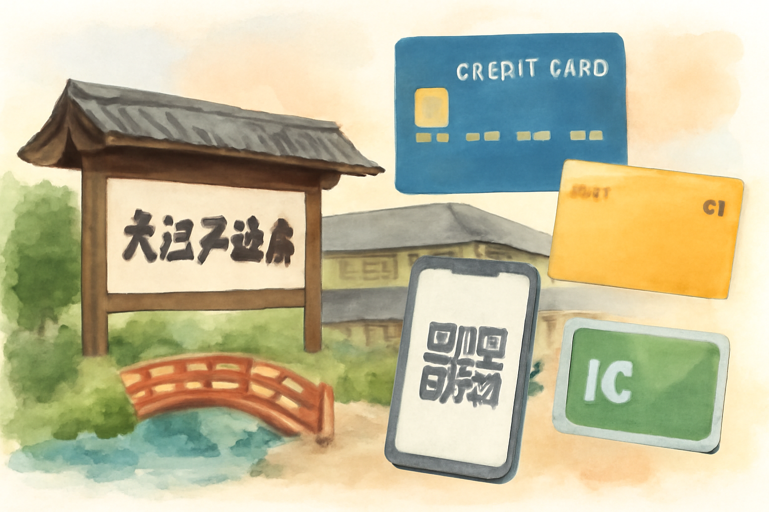 大江戸温泉の支払い方法はクレジットカード対応?利用可能な決済方法をご案内!