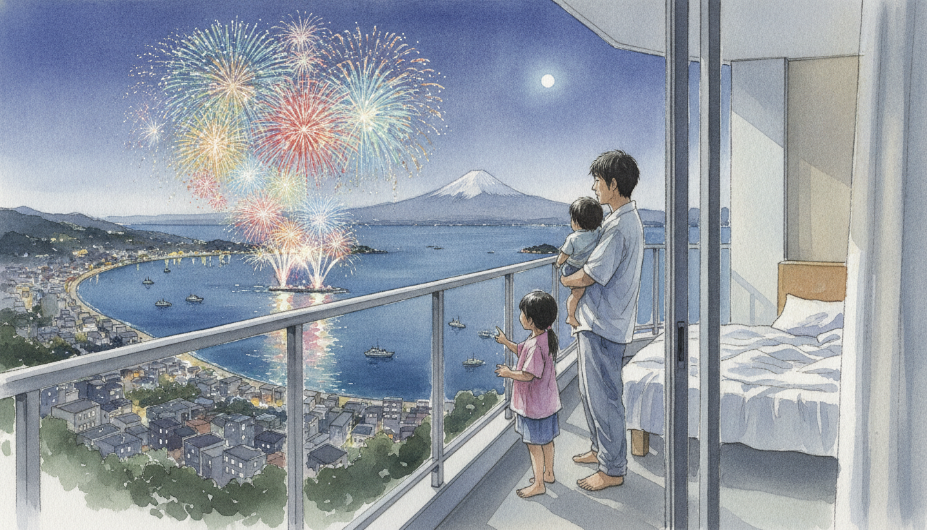熱海で子連れにおすすめの花火が見えるホテル