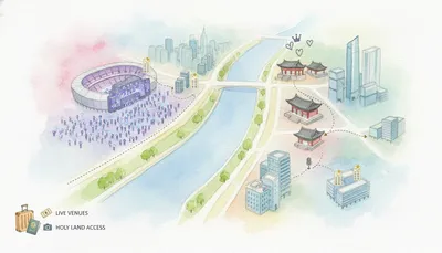 ソウル推し活ホテルの選び方！ライブ・聖地巡礼に最適な宿泊エリアを徹底解説！