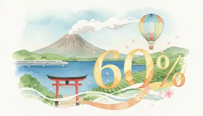 九州復興応援割は鹿児島で使える？割引率60%の詳細と予約方法を解説